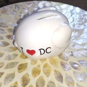 I Love DC Piggy Bank